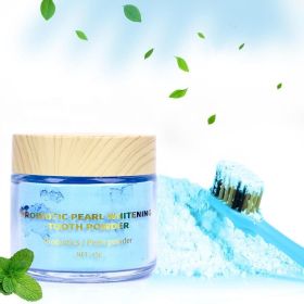BodyAccel Teeth Whitening Powder - Dentist-Approved & Enamel-Safe |Tea, Coffee (Main Material: Foam, Main Color: Blue)